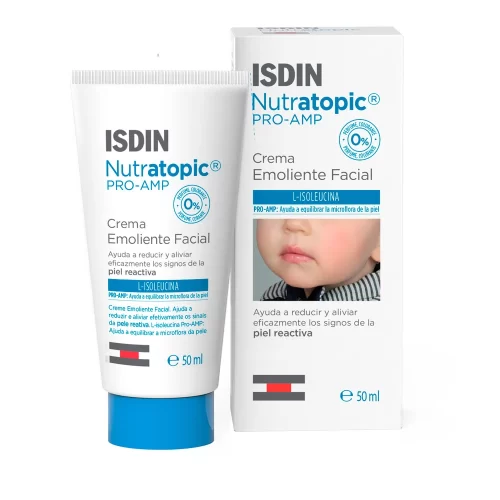 Nutratopic pro AMP crema facial piel reactiva